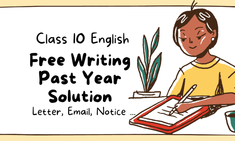 Top 10 English Free Writing Past Year Solutions with PDF